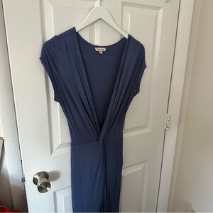 Blue Wrap Dress